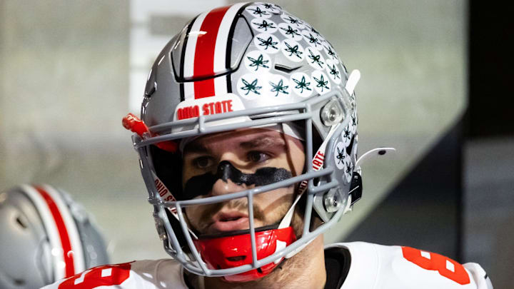Ohio State Buckeyes tight end Will Kacmarek