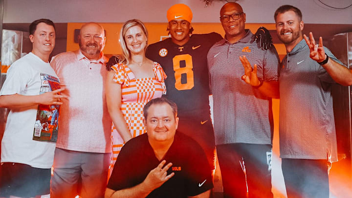 Brayden Rouse on his Tennessee Volunteers official visit