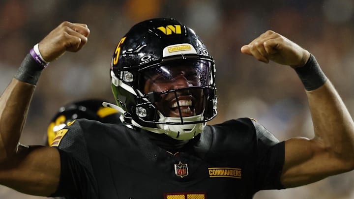 Washington Commanders quarterback Jayden Daniels Washington Commanders quarterback Jayden Daniels