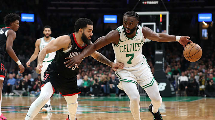 Boston Celtics, Houston Rockets, Jaylen Brown, Kristaps Porzingis, Luke Kornet, Jayson Tatum, Dillon Brooks, Xavier Tillman