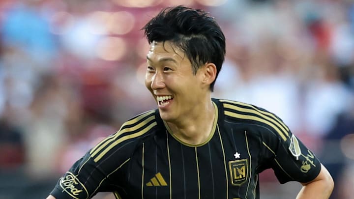 Son Heung-min scored against FC Dallas in his second match for LAFC. 