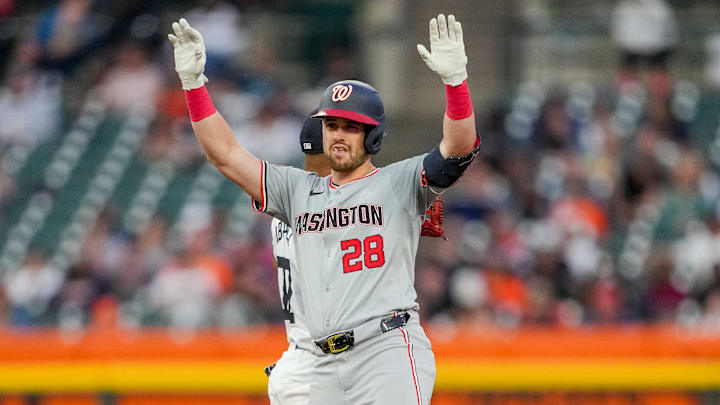 Washington Nationals outfielder Lane Thomas