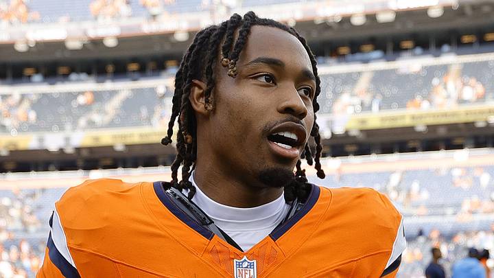 Denver Broncos cornerback Jahdae Barron 