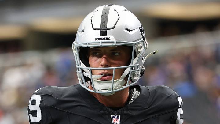 Las Vegas Raiders tight end Brock Bowers