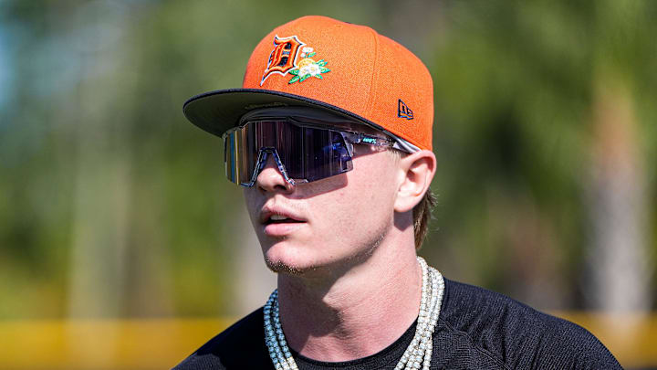 Detroit Tigers outfielder Max Clark Detroit Tigers outfielder Max Clark