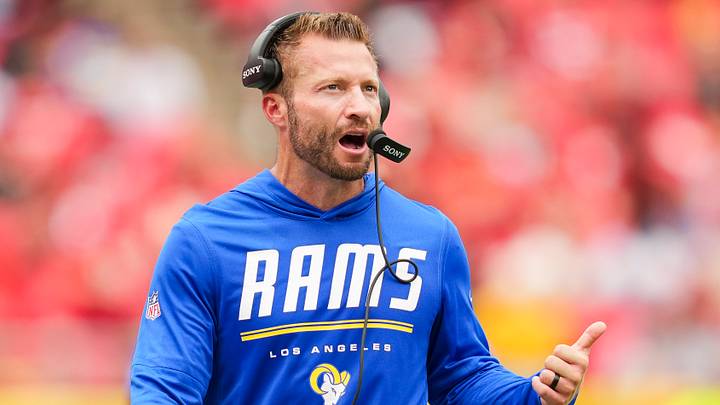 Los Angeles Rams head coach Sean McVay Los Angeles Rams head coach Sean McVay