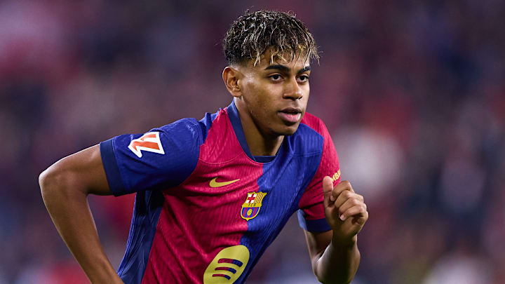 Lamine Yamal is being compared to Barcelona's G.O.A.T. Lamine Yamal is being compared to Barcelona's G.O.A.T.