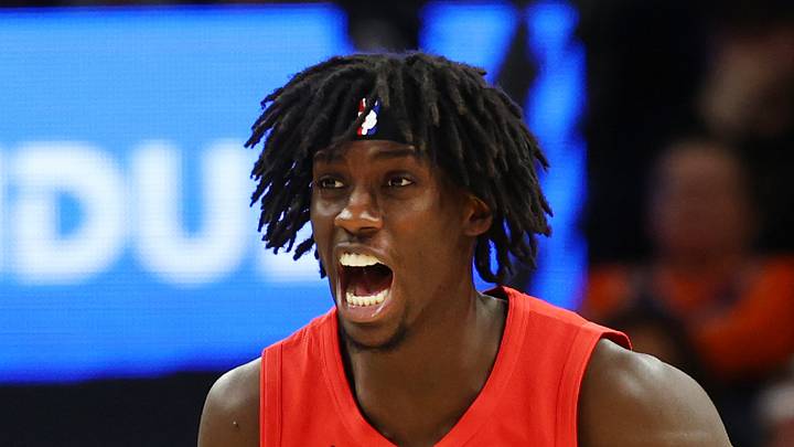 Feb 22, 2026; Phoenix, Arizona, USA; Portland Trail Blazers guard Sidy Cissoko (91) against the Phoenix Suns at Mortgage Matchup Center. Mandatory Credit: Mark J. Rebilas-Imagn Images Feb 22, 2026; Phoenix, Arizona, USA; Portland Trail Blazers guard Sidy Cissoko (91) against the Phoenix Suns at Mortgage Matchup Center. Mandatory Credit: Mark J. Rebilas-Imagn Images