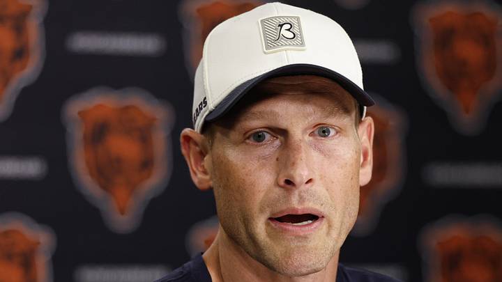 Chicago Bears head coach Ben Johnson
