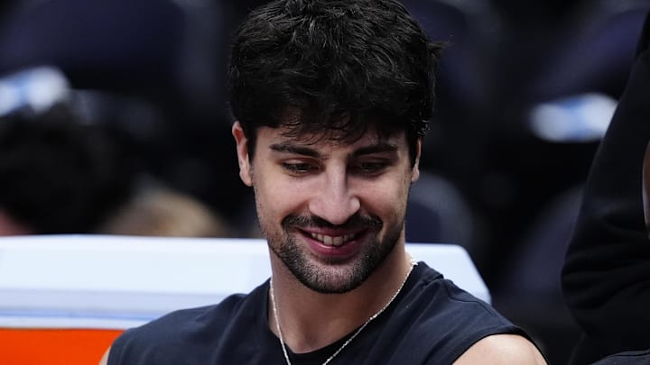 Mar 22, 2026; Denver, Colorado, USA; Portland Trail Blazers forward Deni Avdija (8) before the game against the Denver Nuggets at Ball Arena. Mandatory Credit: Ron Chenoy-Imagn Images Mar 22, 2026; Denver, Colorado, USA; Portland Trail Blazers forward Deni Avdija (8) before the game against the Denver Nuggets at Ball Arena. Mandatory Credit: Ron Chenoy-Imagn Images