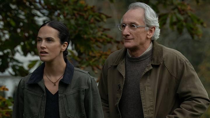 Jessica Brown Findlay and Matt Craven in "Silo," now streaming on Apple TV. Jessica Brown Findlay and Matt Craven in "Silo," now streaming on Apple TV.