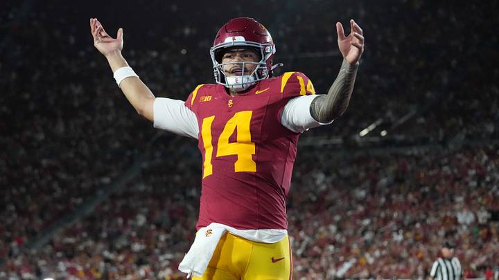 USC quarterback Jayden Maiava is climbing 2027 NFL Draft boards following an impressive start to the season.