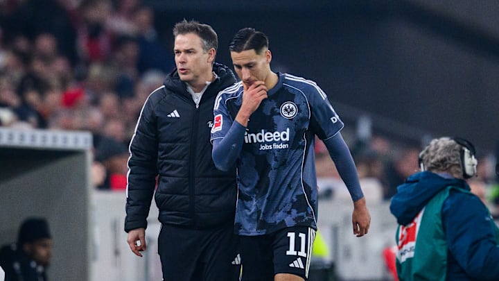 Younes Ebnoutalib wird der Eintracht lange fehlen Younes Ebnoutalib wird der Eintracht lange fehlen