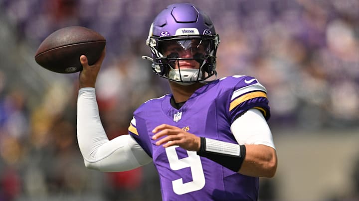 Minnesota Vikings QB J.J. McCarthy