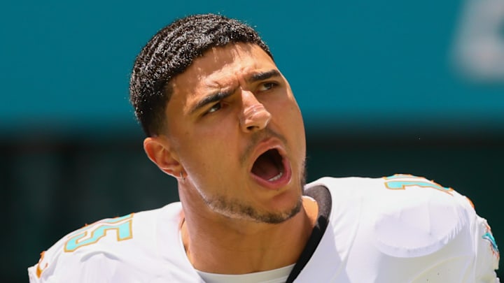 Miami Dolphins linebacker Jaelan Phillips