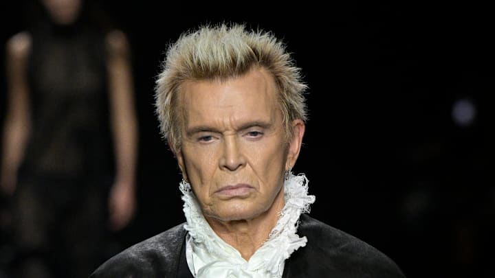 Billy Idol at Paris Fashion Week