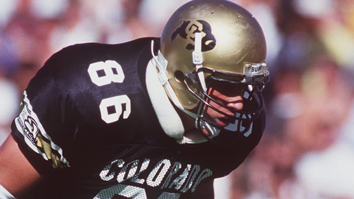 Former NFL tight end Christian Fauria honored his legendary coach, Bill McCartney