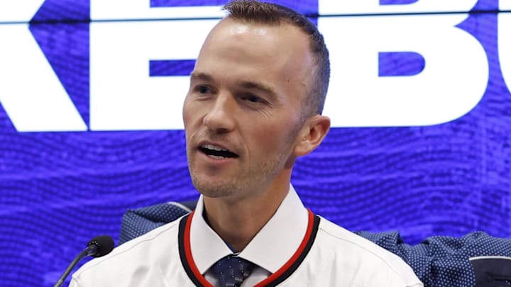 Washington Nationals manager Blake Butera Washington Nationals manager Blake Butera