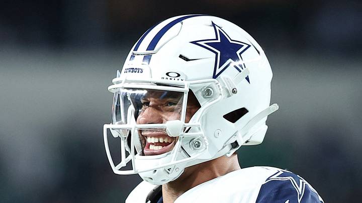 Dallas Cowboys quarterback Dak Prescott; Bill Streicher Dallas Cowboys quarterback Dak Prescott; Bill Streicher