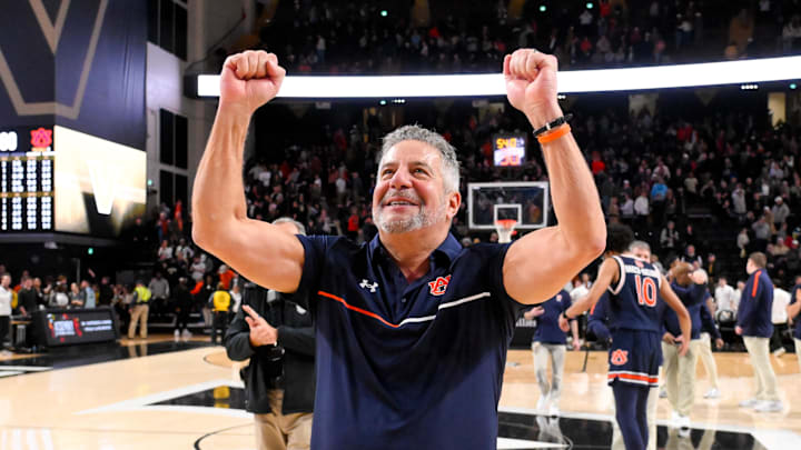 Auburn Tigers head coach Bruce Pearl has his team 6-0 in SEC road games ahead of their clash with the No. 2 Alabama Crimson Tide.