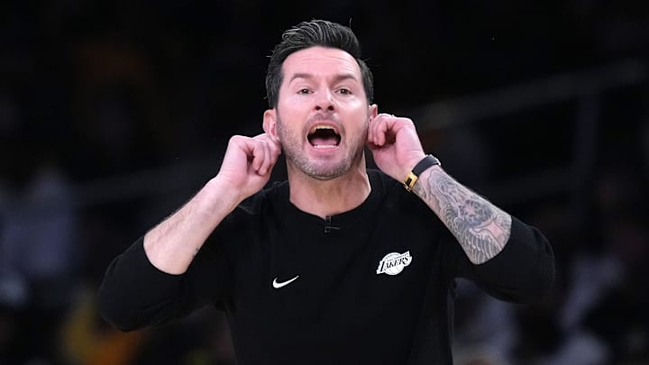 Los Angeles Lakers head coach JJ Redick