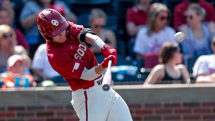 Oklahoma catcher Easton Carmichael 