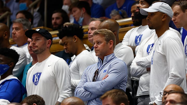 North Carolina v Duke; Duke basketball legends