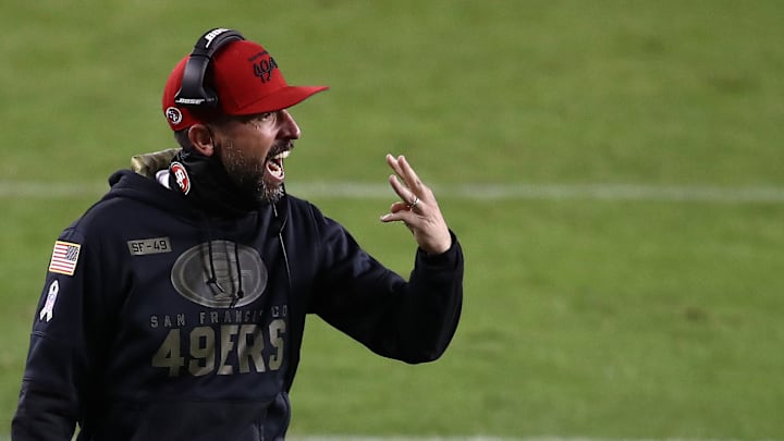 San Francisco 49ers head coach Kyle Shanahan
