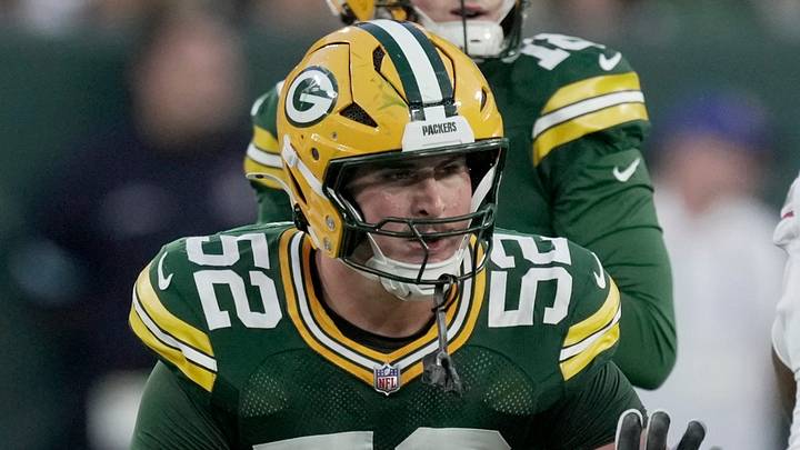 Green Bay Packers offensive lineman Jager Burton