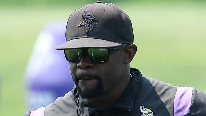 Minnesota Vikings defensive coordinator Brian Flores