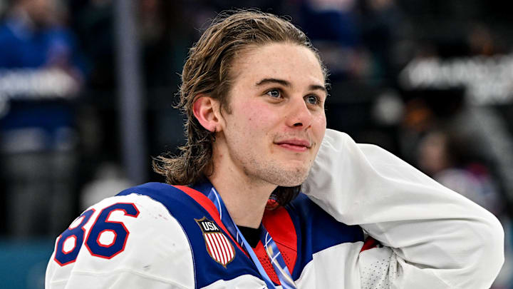 Jack Hughes of the United States Jack Hughes of the United States