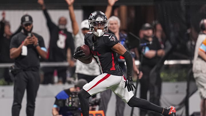 Atlanta Falcons wide receiver Darnell Mooney