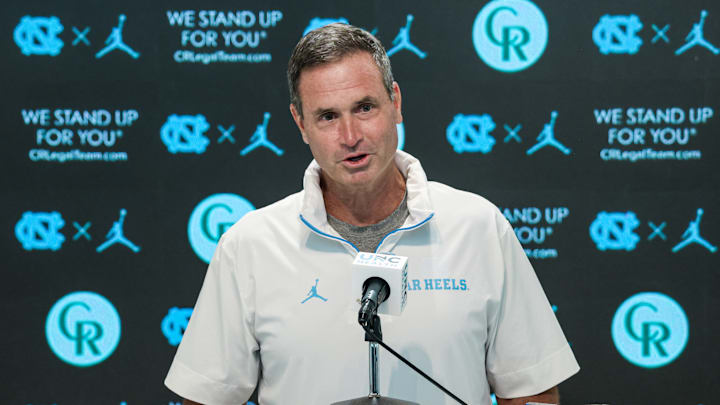 North Carolina special teams coordinator Mike Priefer North Carolina special teams coordinator Mike Priefer
