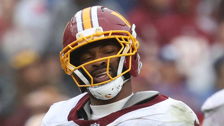 Washington Commanders outside linebacker K'lavon Chaisson Washington Commanders outside linebacker K'lavon Chaisson