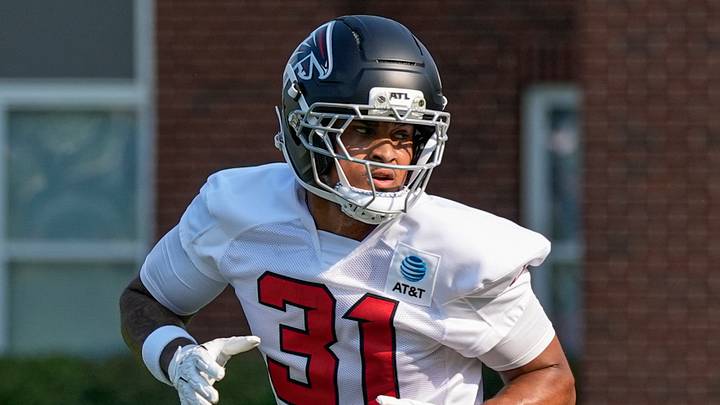 Atlanta Falcons safety Xavier Watts 
