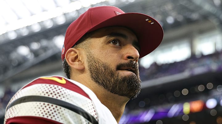 Washington Commanders quarterback Marcus Mariota Washington Commanders quarterback Marcus Mariota