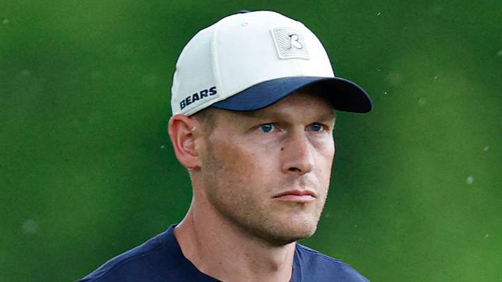 Chicago Bears head coach Ben Johnson