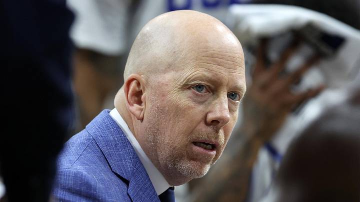 Mar 20, 2026; Philadelphia, PA, USA; UCLA Bruins head coach Mick Cronin reacts in the first half during a first round game of the men's 2026 NCAA Tournament at Xfinity Mobile Arena. Mandatory Credit: Bill Streicher-Imagn Images Mar 20, 2026; Philadelphia, PA, USA; UCLA Bruins head coach Mick Cronin reacts in the first half during a first round game of the men's 2026 NCAA Tournament at Xfinity Mobile Arena. Mandatory Credit: Bill Streicher-Imagn Images
