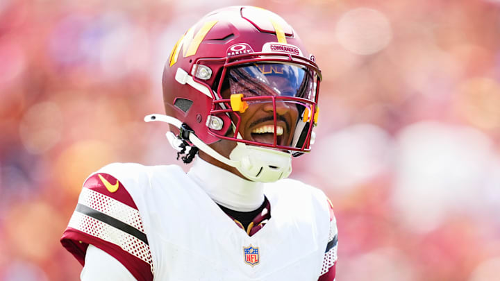 Washington Commanders quarterback Jayden Daniels Washington Commanders quarterback Jayden Daniels