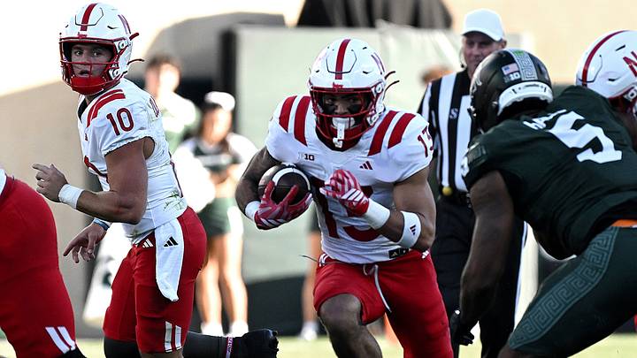 Nebraska cruised past Michigan State 31-13 in the Huskers' Big Ten opener and now returns home to face Maryland. Nebraska cruised past Michigan State 31-13 in the Huskers' Big Ten opener and now returns home to face Maryland.