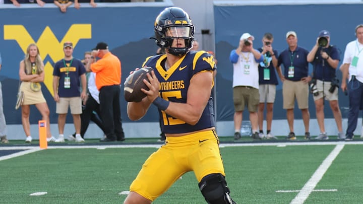 West Virginia University quarterback Scotty Fox Jr.