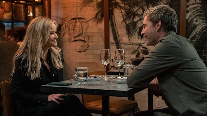 Reese Witherspoon and Mark Duplass in The Morning Show season 4 on Apple TV+