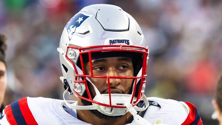 Feb 8, 2026; Santa Clara, CA, USA; New England Patriots linebacker Elijah Ponder (91) against the Seattle Seahawks during Super Bowl LX at Levi's Stadium. Mandatory Credit: Mark J. Rebilas-Imagn Images Feb 8, 2026; Santa Clara, CA, USA; New England Patriots linebacker Elijah Ponder (91) against the Seattle Seahawks during Super Bowl LX at Levi's Stadium. Mandatory Credit: Mark J. Rebilas-Imagn Images