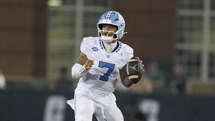 North Carolina quarterback Gio Lopez North Carolina quarterback Gio Lopez