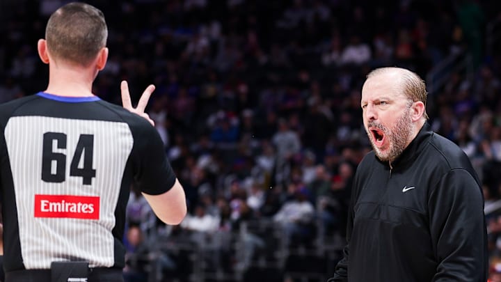 New York Knicks v Detroit Pistons