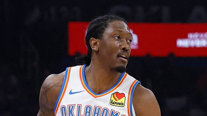 Oct 25, 2026; Oklahoma City, Oklahoma, USA; Oklahoma City Thunder guard Jalen Williams (8) dribbles down the court against the Los Angeles Clippers during the first half at Paycom Center. Mandatory Credit: Alonzo Adams-Imagn Images Oct 25, 2026; Oklahoma City, Oklahoma, USA; Oklahoma City Thunder guard Jalen Williams (8) dribbles down the court against the Los Angeles Clippers during the first half at Paycom Center. Mandatory Credit: Alonzo Adams-Imagn Images