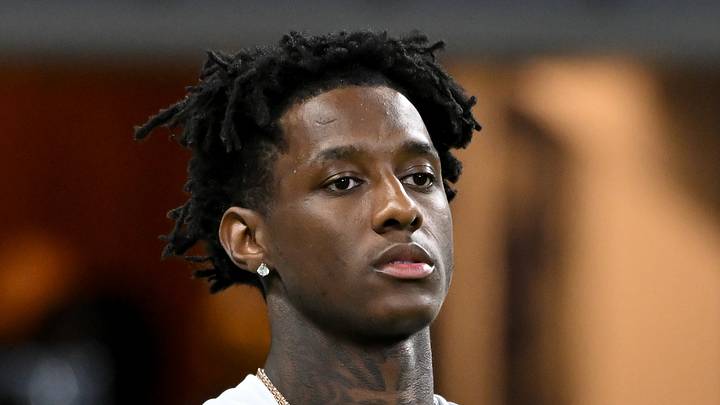 Indianapolis Colts cornerback Sauce Gardner is seen before a game