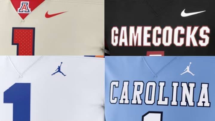 Fanatics released four alternate college football jerseys. Fanatics released four alternate college football jerseys.