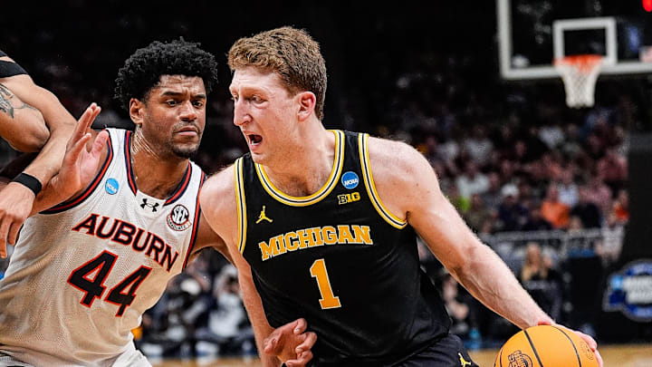 Michigan center Danny Wolf could be the NBA Draft's biggest pest. In a good way. Michigan center Danny Wolf could be the NBA Draft's biggest pest. In a good way.