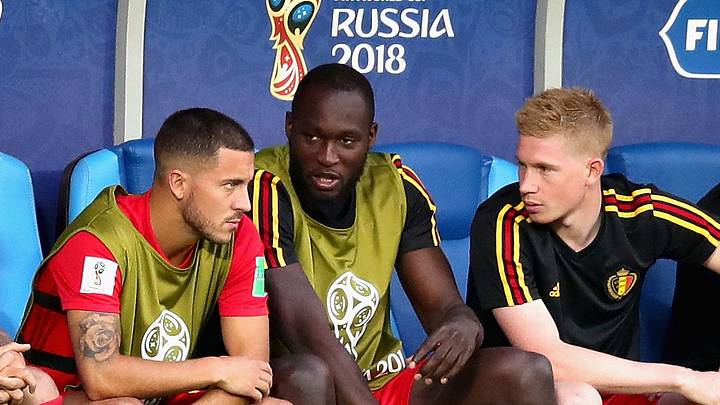 Hazard, Lukaku and De Bruyne are all Belgium greats. Hazard, Lukaku and De Bruyne are all Belgium greats.